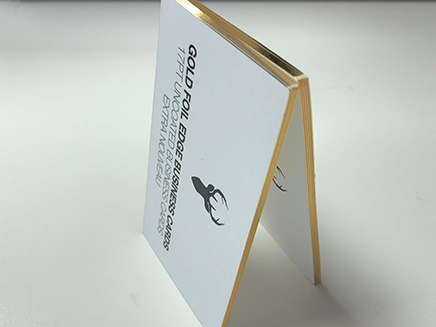 Edge Foil business cards 2 by Aladdin Print
